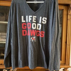 Life Is Good Charcoal Tee